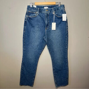 NWT! Good American Good Classic High Rise Jeans Size 15 Skinnyish Fit 28” Inseam